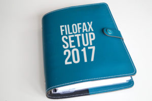 Filofax Setup 2017