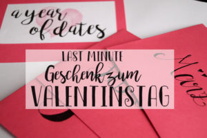 A Year of Dates - Ein Last-Minute-Geschenk für den Valentinstag