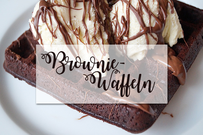 Rezept: super-schokoladige Brownie-Waffeln