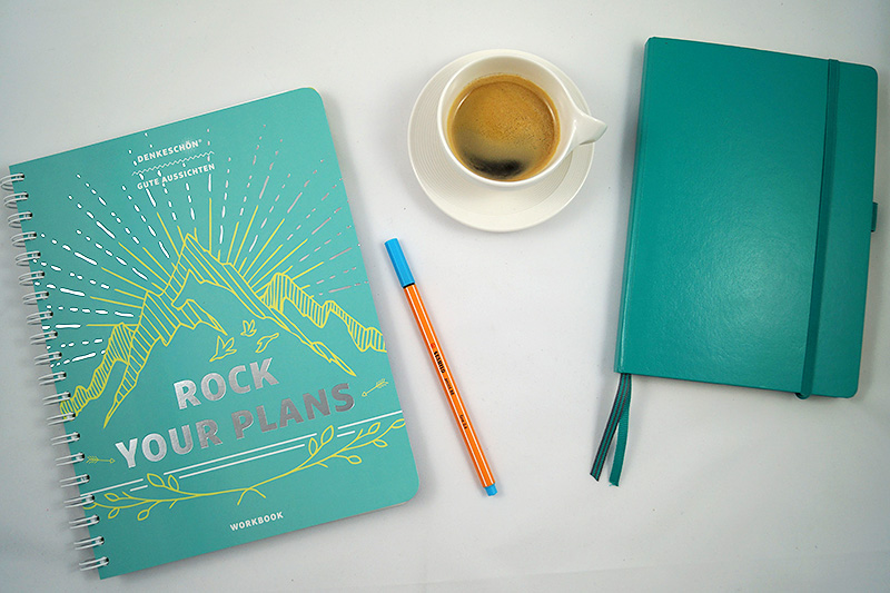 Ziele planen mit dem Rock your plans Workbook