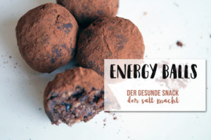 Energy Balls - Der gesunde Snack, der satt macht | klitzekleinedinge