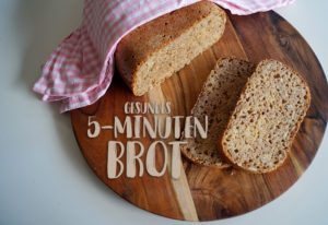 Rezept | Gesundes 5-Minuten-Brot mit Vollkorn