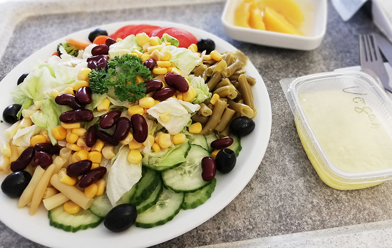 Krankenhausessen vegan